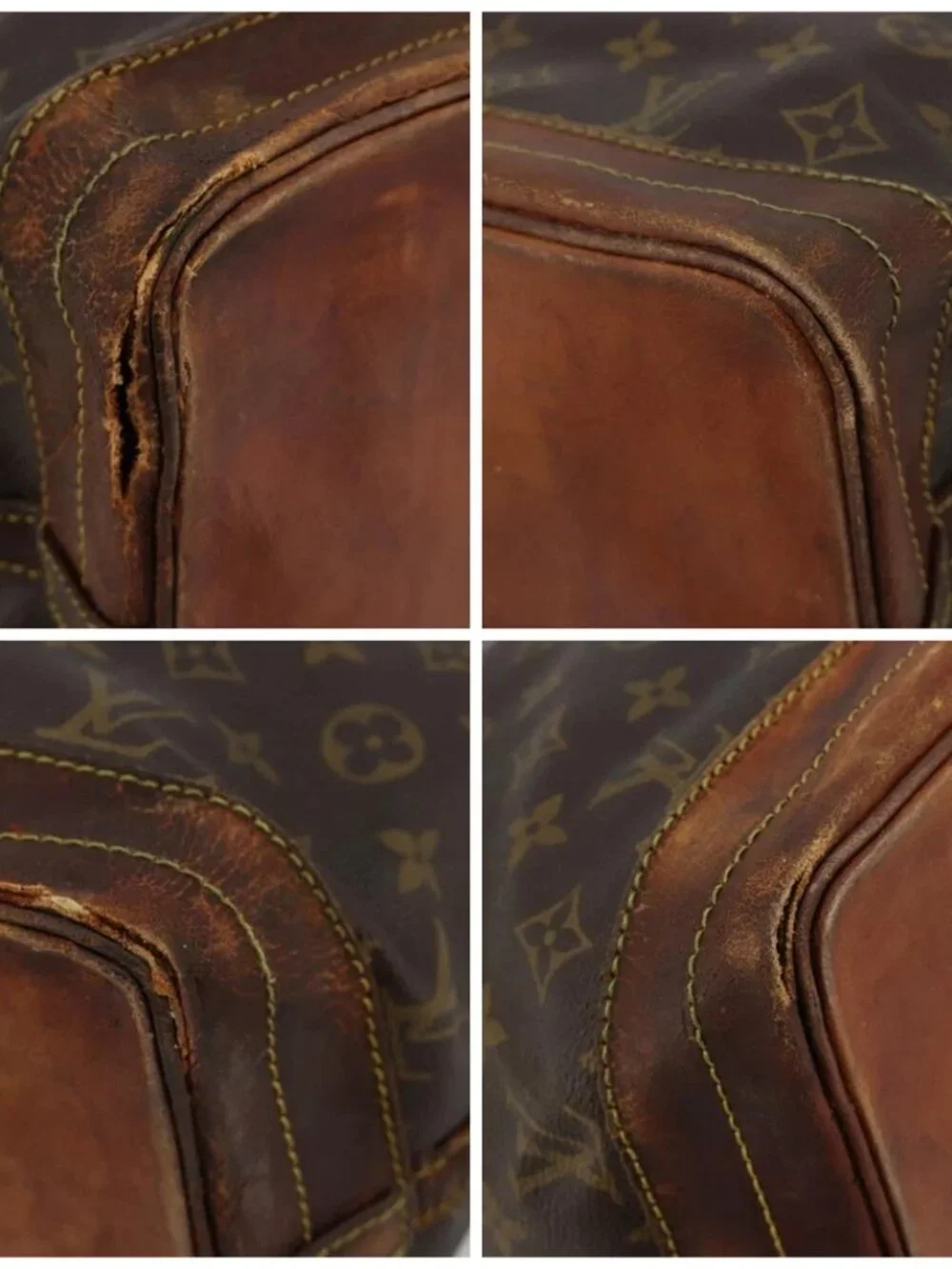 LOUIS VUITTON Monogram Noe Shoulder Bag M42224 LV Auth 67941